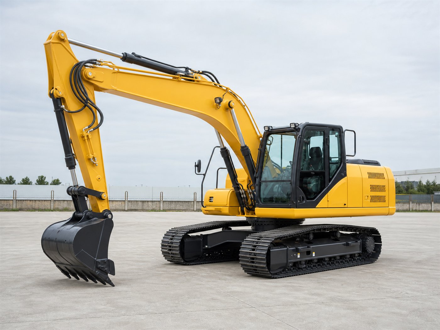 New Crawler Excavator Shandong Hanlin Machinery China